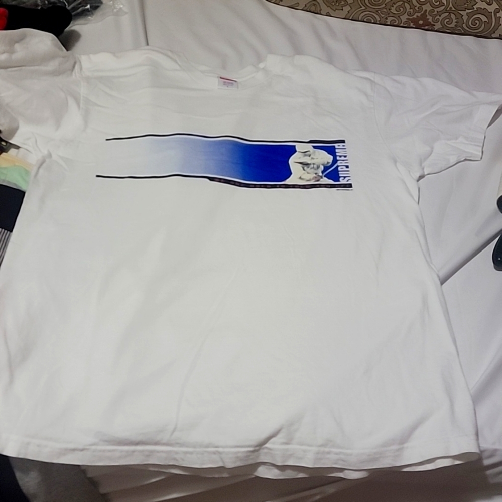 Supreme we're back tee white L